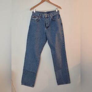 Vintage Calvin Klein Double Stone Wash Straight Leg Jeans Size 12